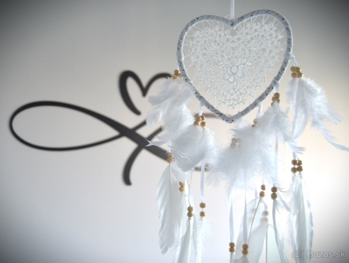 Lapač snov Biele Srdce - 4