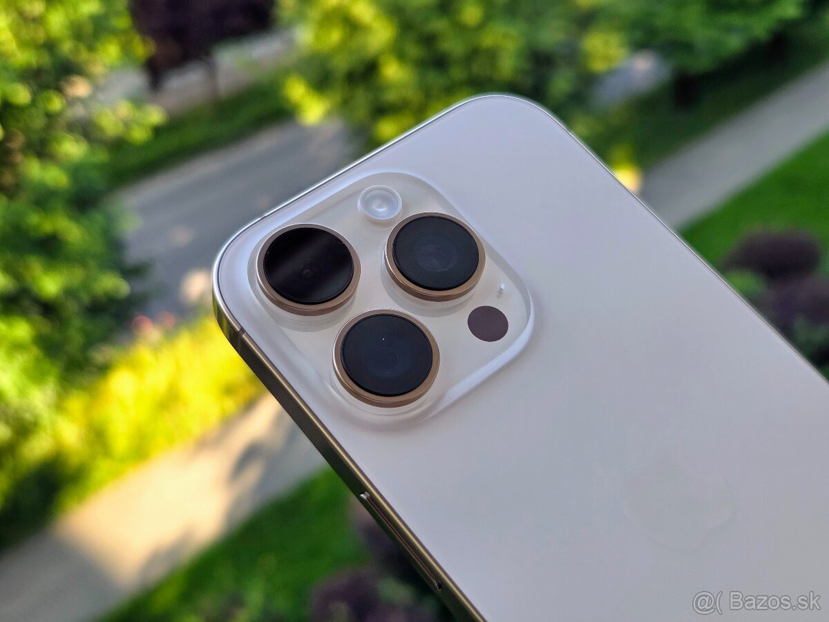 Apple iPhone 16 Pro 128GB Desert, ako nový, komplet, záruka - 4