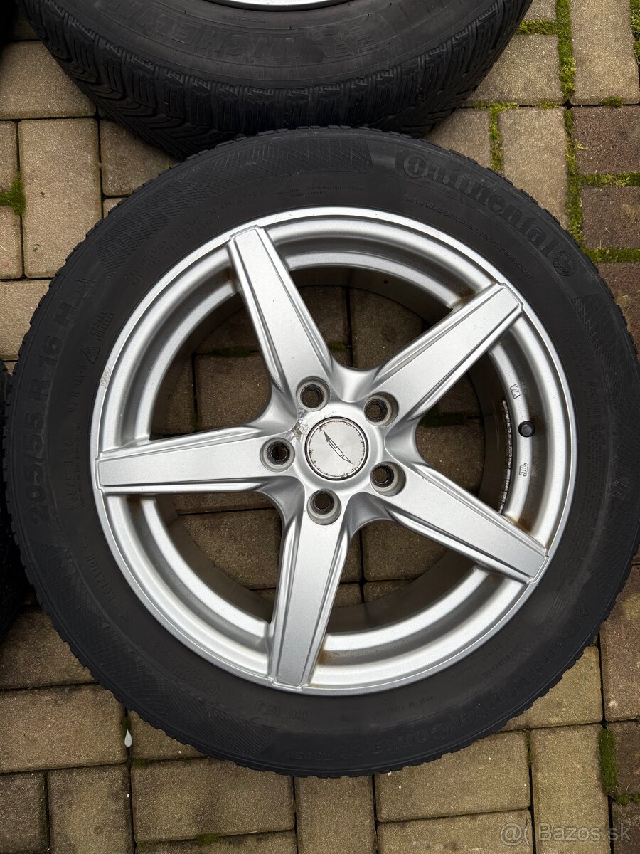 Hliníkové disky 5x112 r16 205/55 r16 - 4