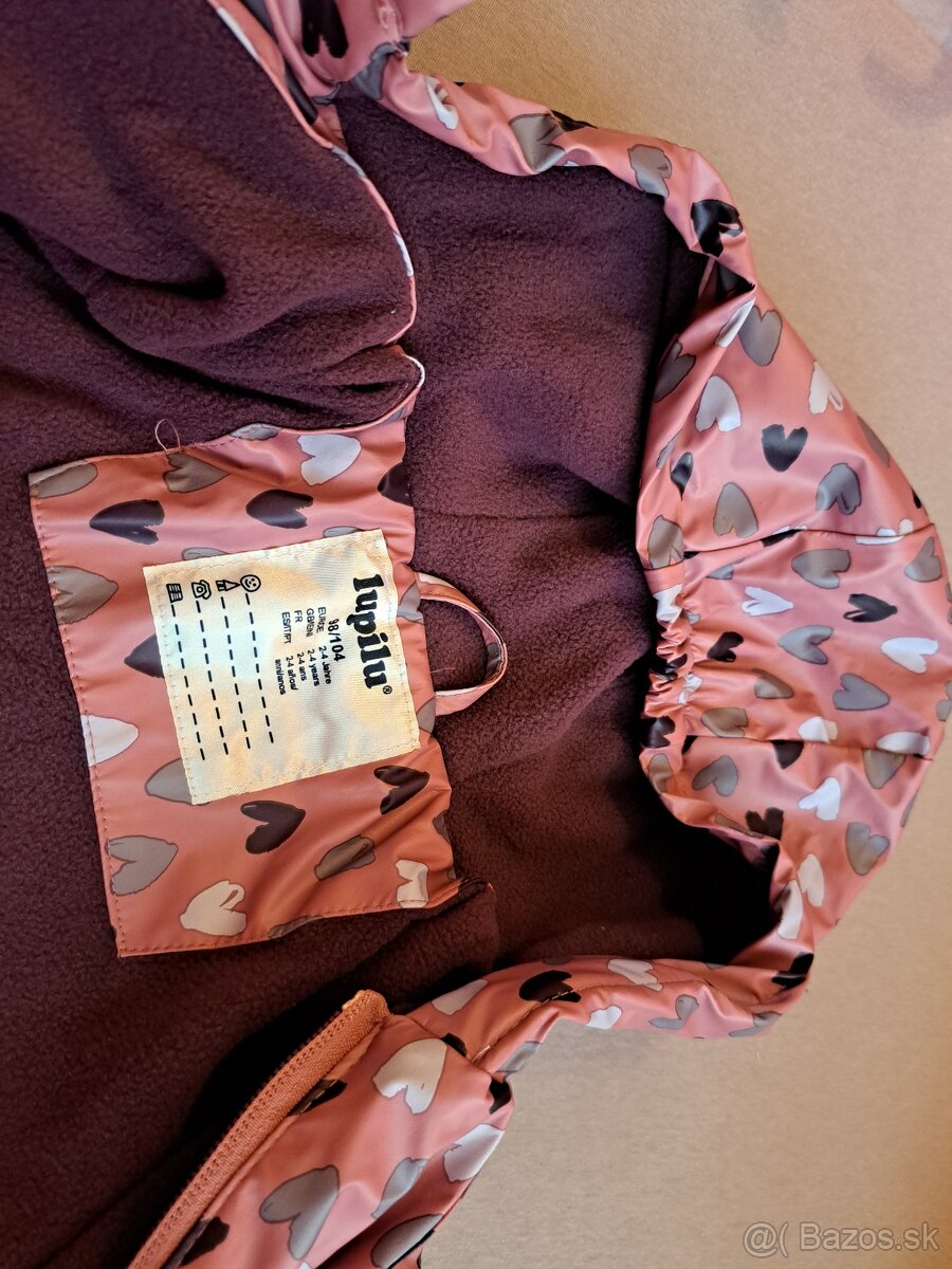 Zateplený komplet do dažďa 98/104 - 4