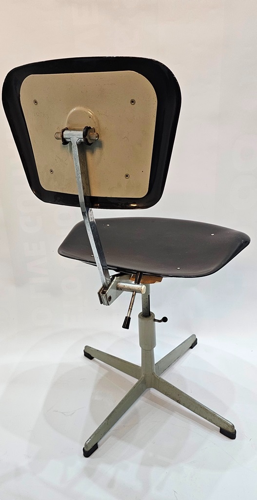 industriálna otočná stolička - 4