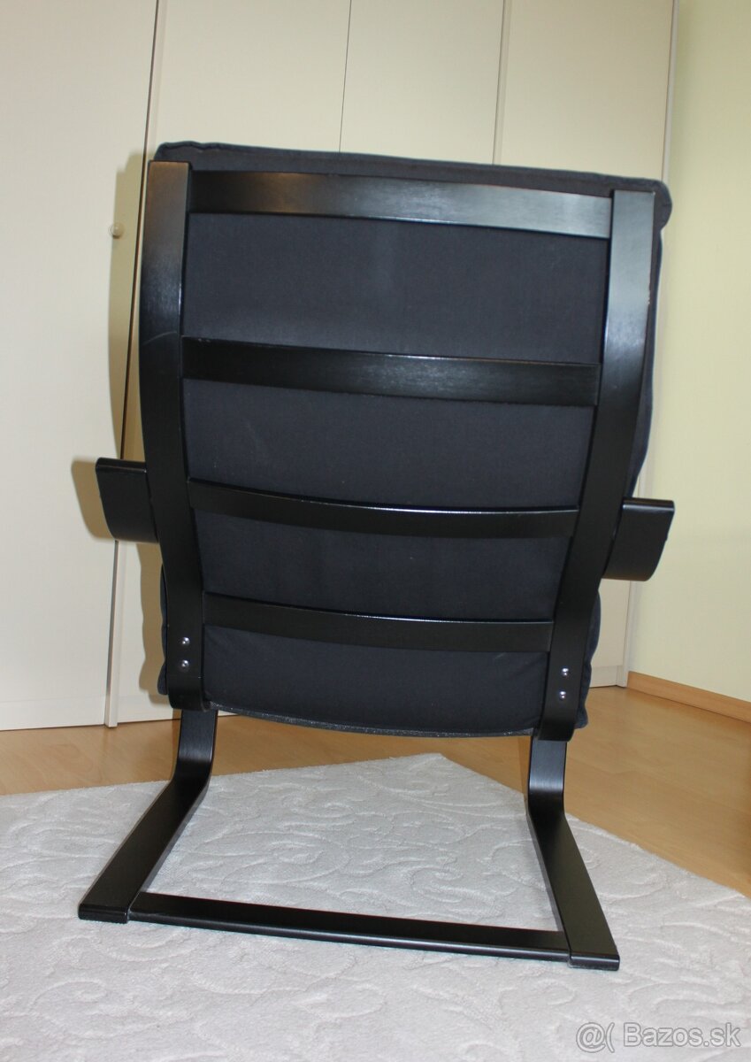 Kožené kreslo pravá koža - 4