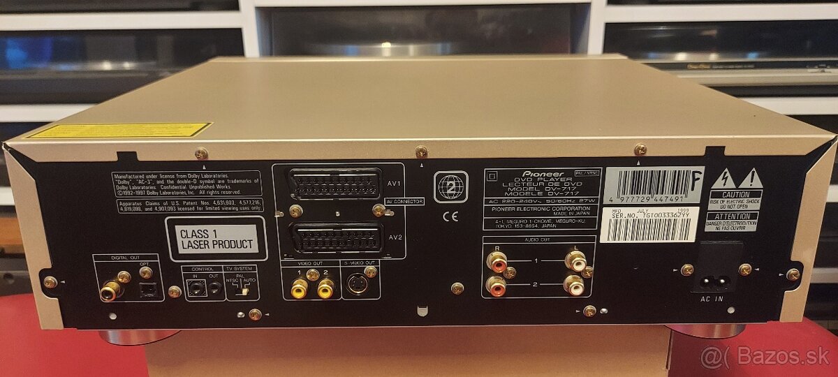 Predám DVD prehrávač Pioneer DV-717 - 4