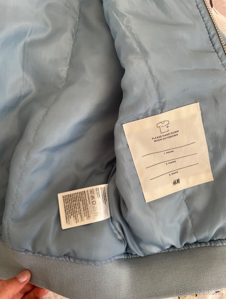 Prechodna bomber bunda chlapcenska 98-104 - 4