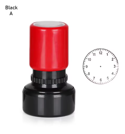 Hodinová pečiatka učebné nástroje pre deti - 4