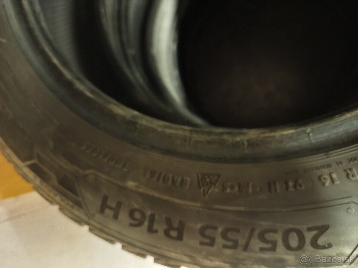 Predám Barum 205/55 R16 zimné - 4