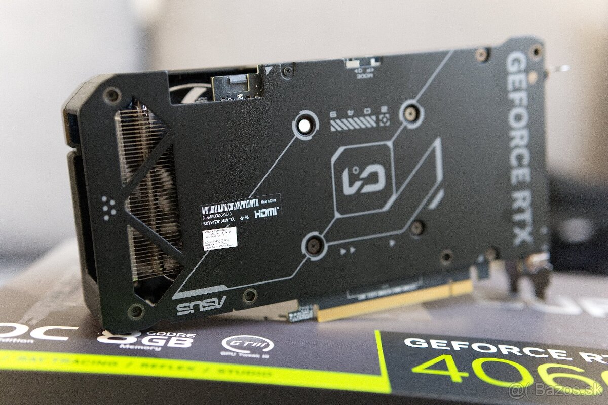 ASUS DUAL GeForce RTX 4060 O8G 8GB GDDR6 - 4