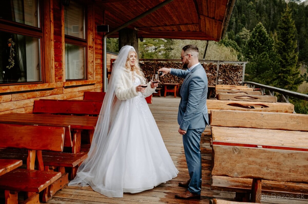 Predám svadobné šaty - 4