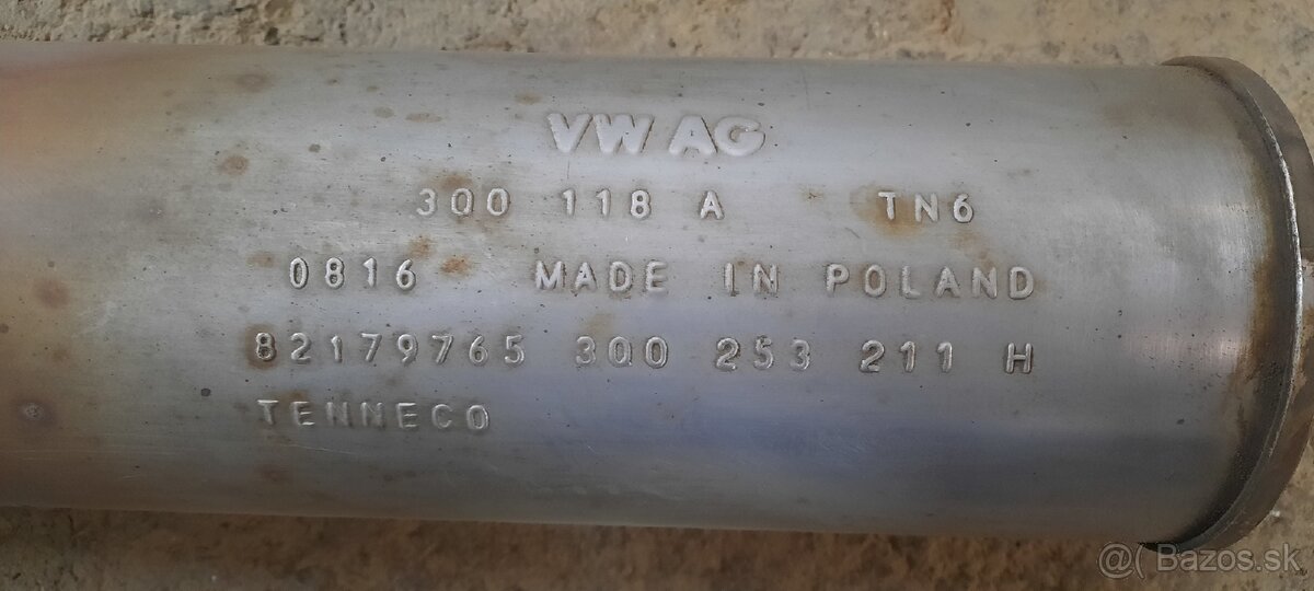 výfuk Superb 3, Passat B8 - TDI - 4