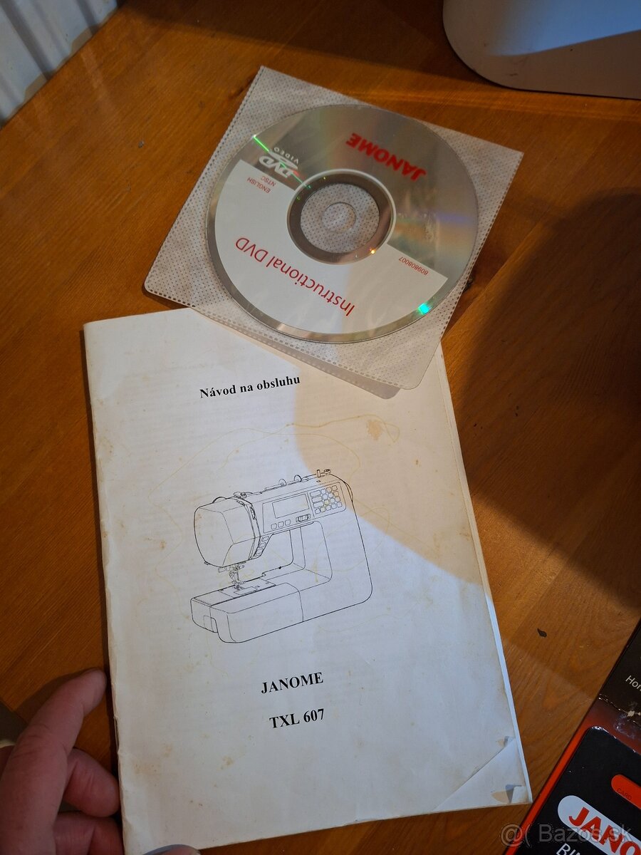 Šijací stroj JANOME 607txl - 4