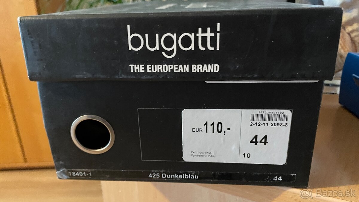 Topanky BUGATTI velkost 44 - NOVÉ - 4
