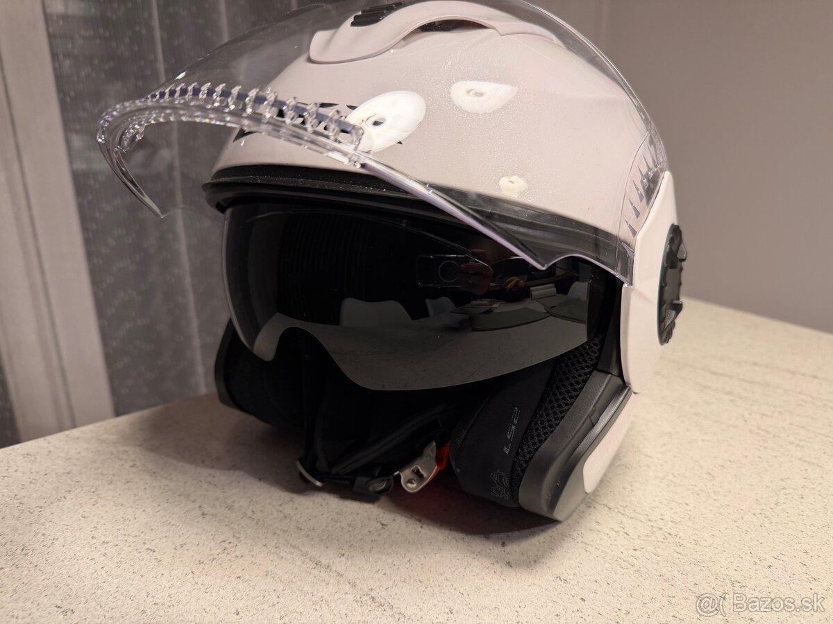 Prilba polootvorená na skúter - 4
