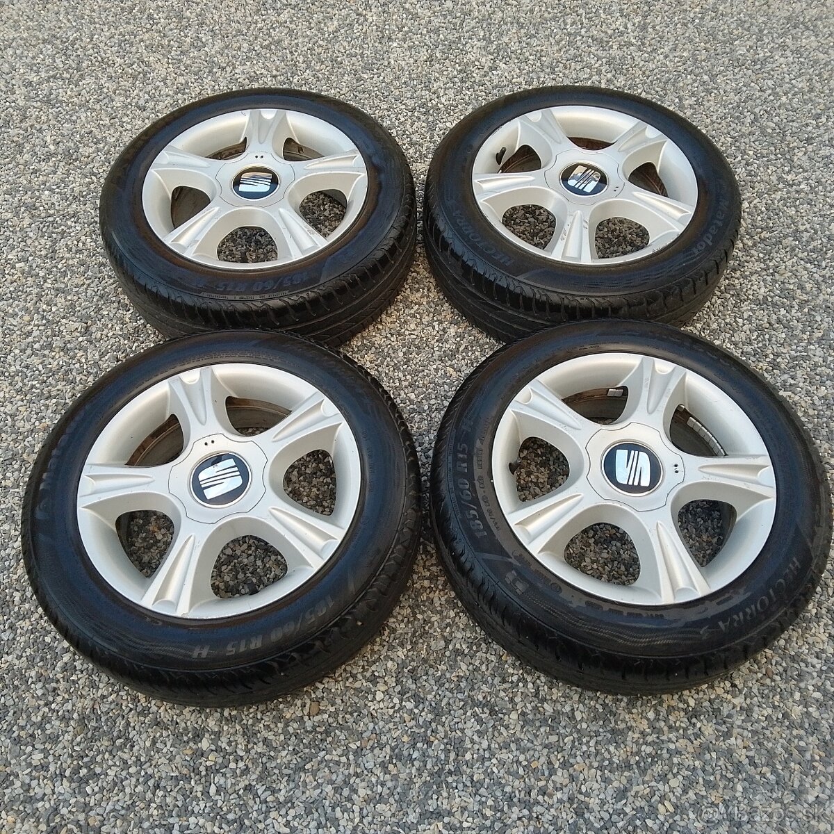 5x100 R15 Elektróny+Letné pneumatiky - 4