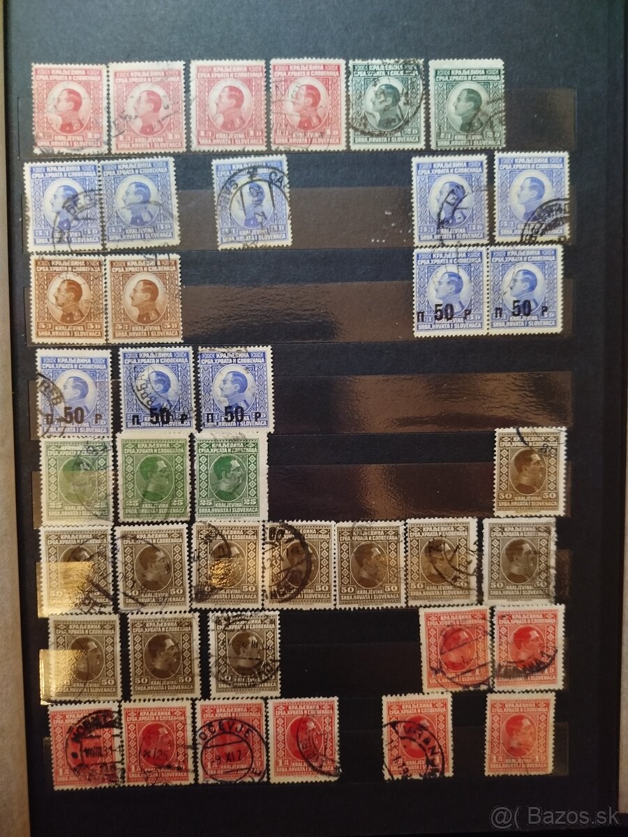 partia starých známok - Balkán - 4