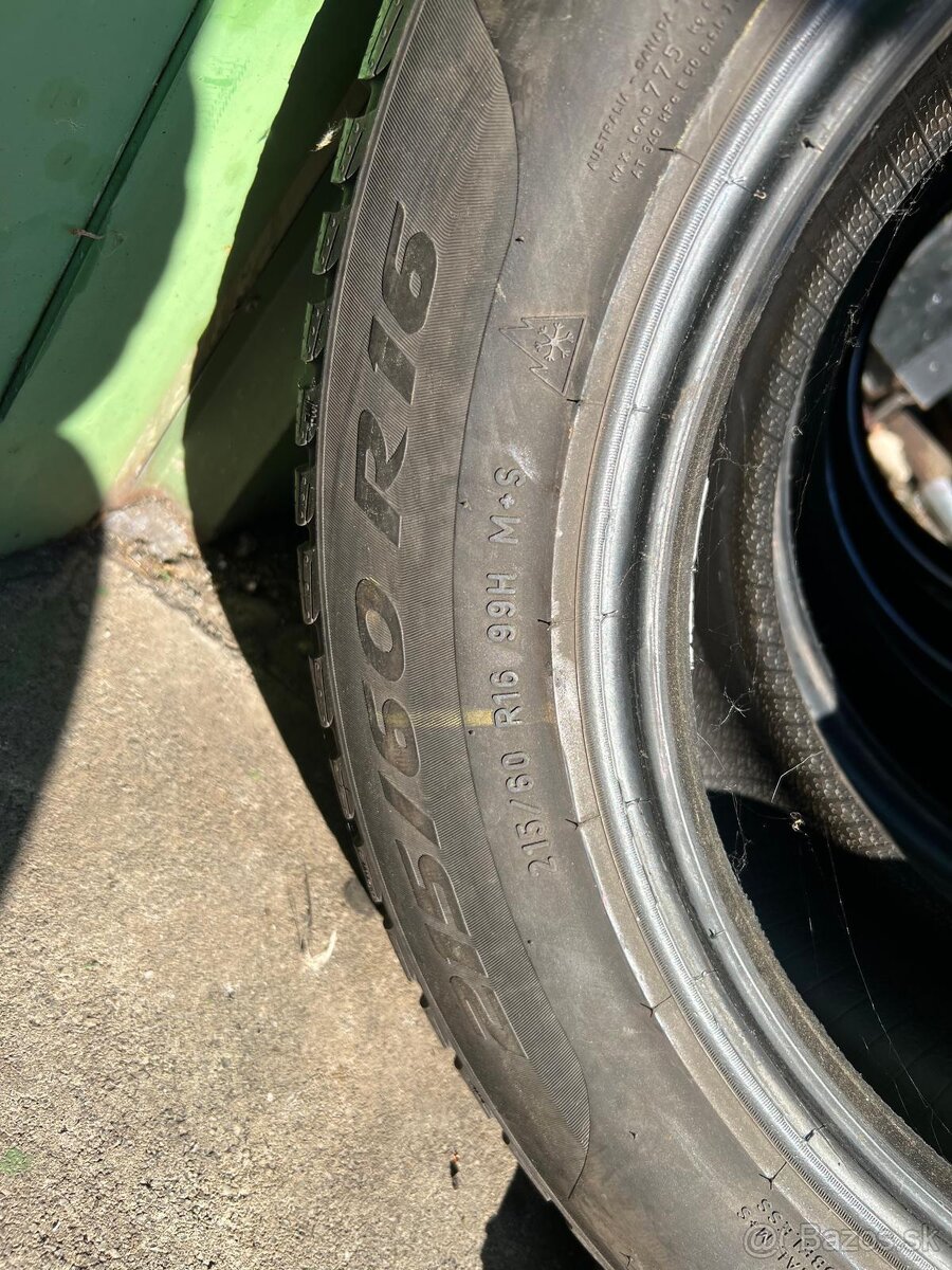 Zimné pneumatiky Pirelli 215/60R16 - 4