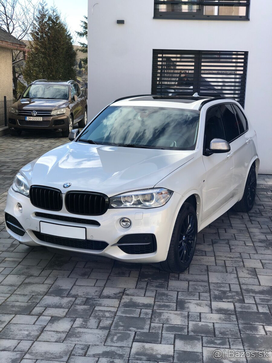 BMW X5 M50d 280kW F15 M Packet 2016, Biela perleť - 4