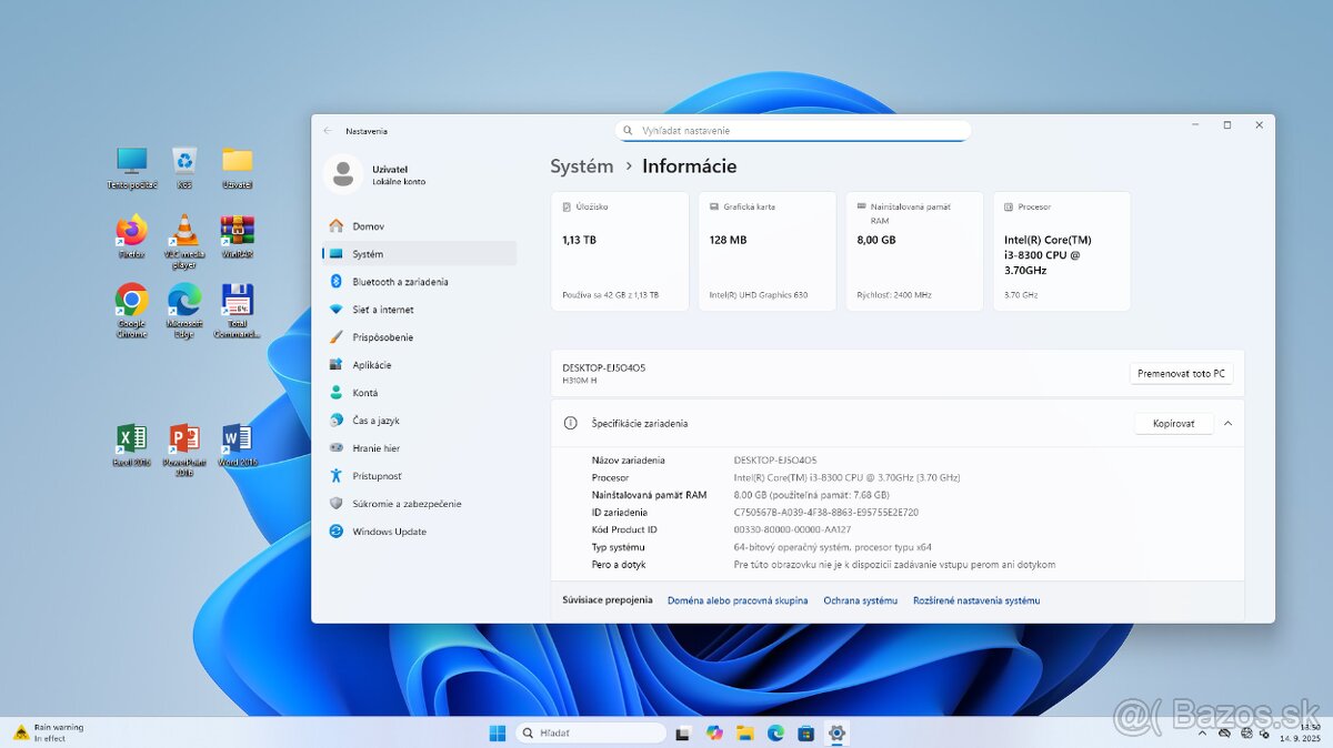 Počítač Henry s monitorom a príslušenstvom - 4