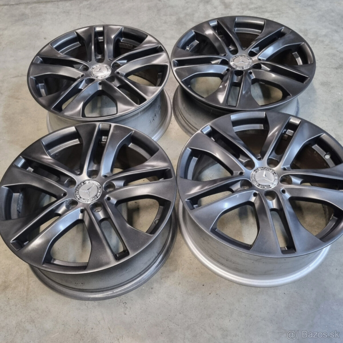 Hliníkové Mercedes disky 5x112 R17 7,5J ET47 - 4