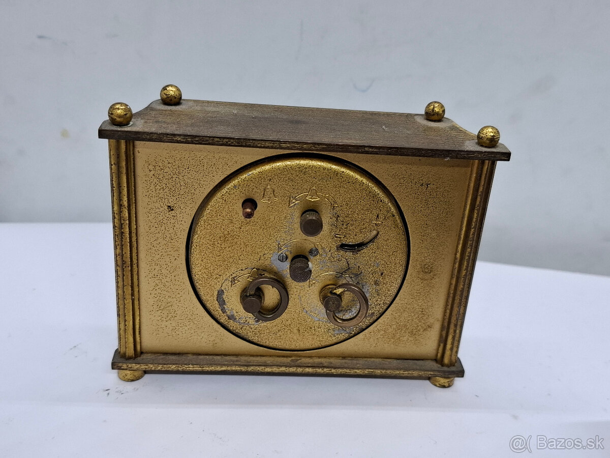 Predám funkčný starožitný budík Friedrich MAUTHE 42 € - 4