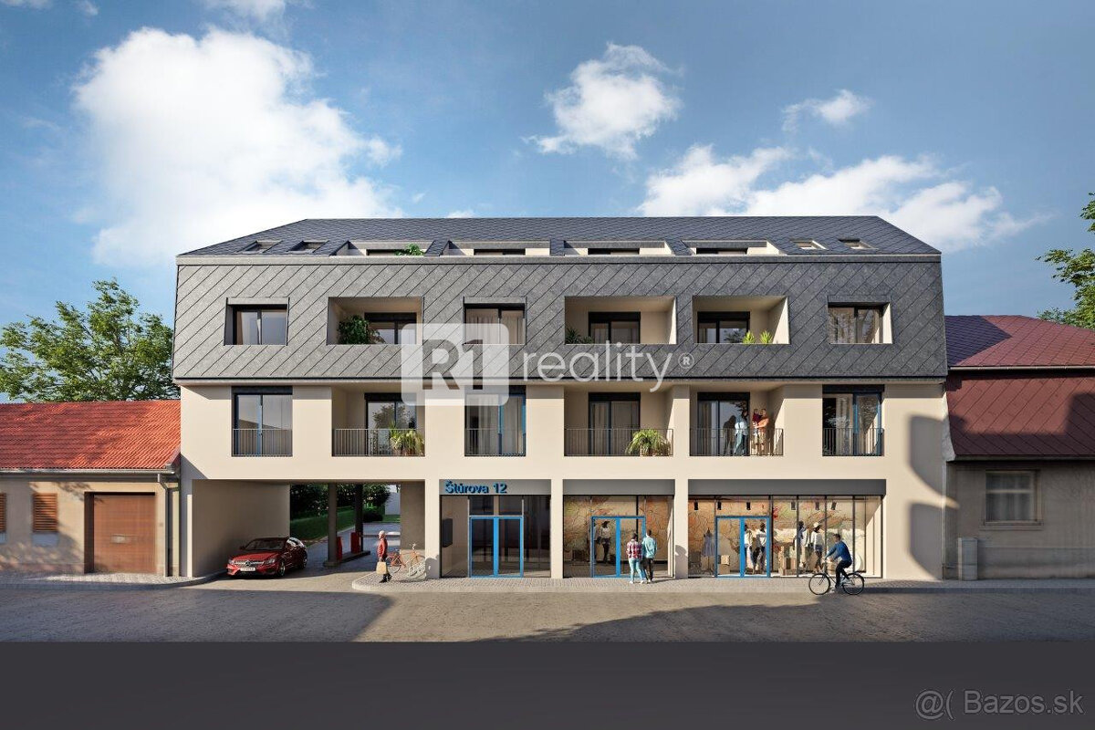 Lukratívny 3 izbový byt 2A / Rezidencia Štúrova / Centrum Pi - 4