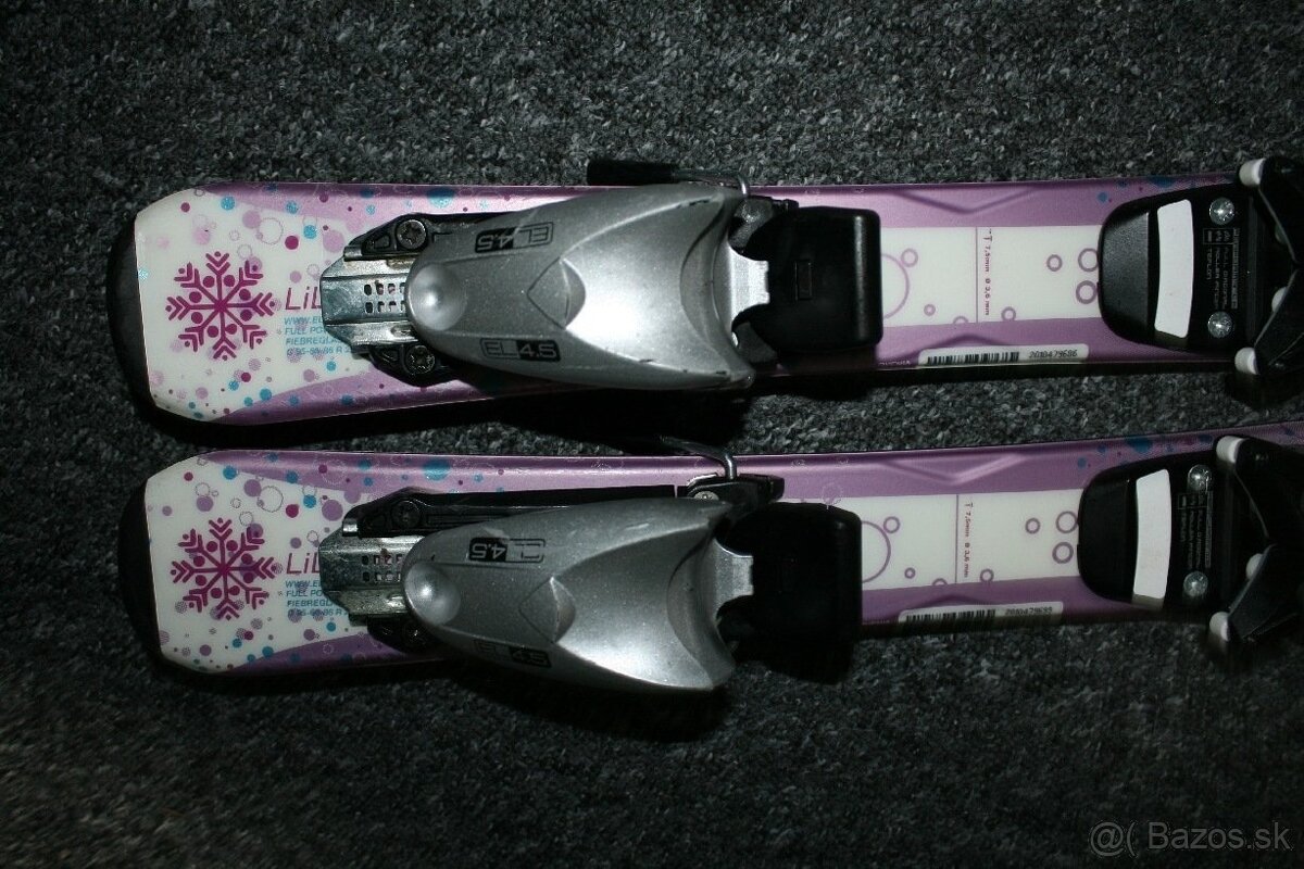 dievcenské lyže Elan 70 cm , lyžiarky - 4