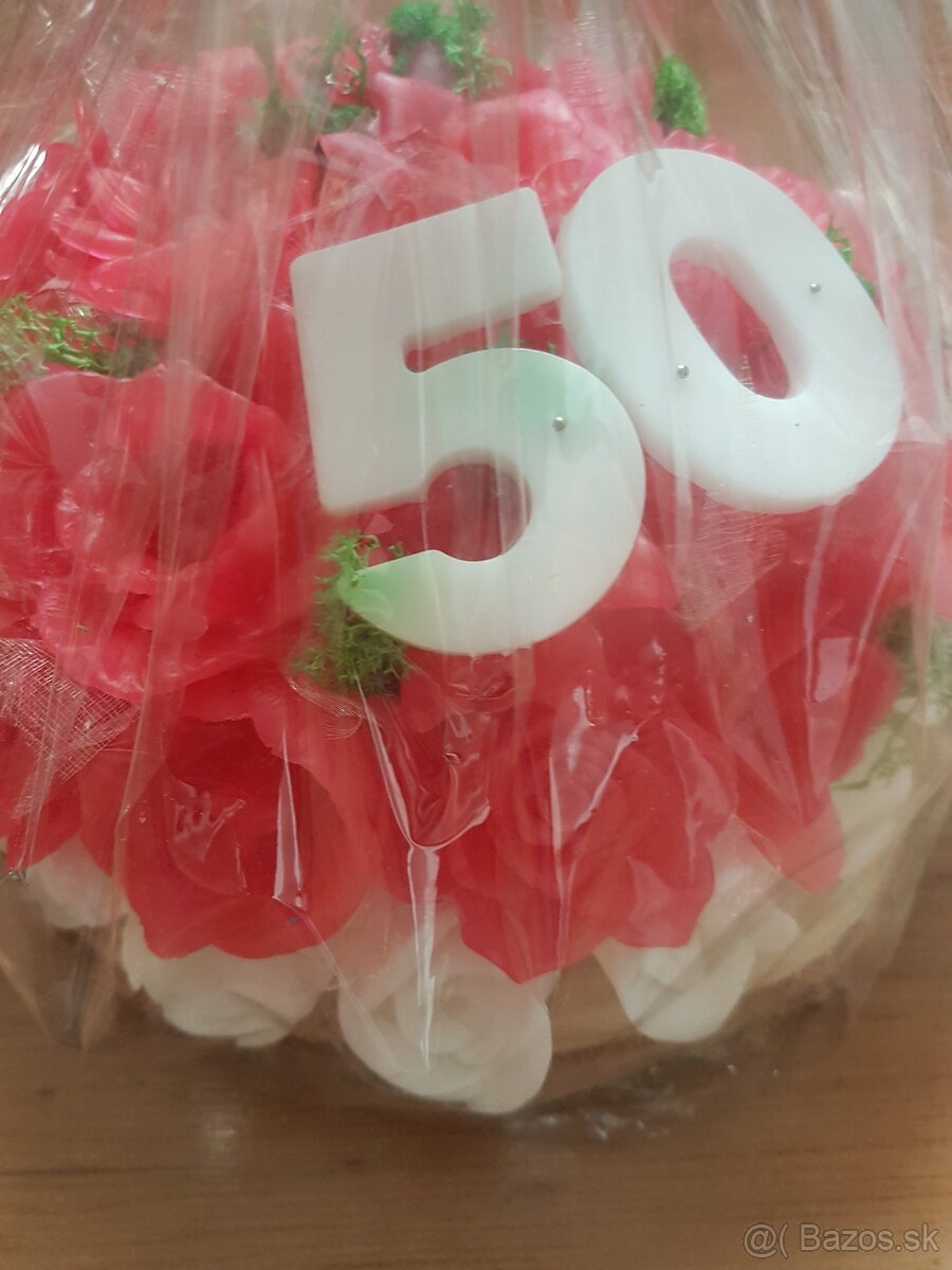 Mydlová kytica/torta - 4