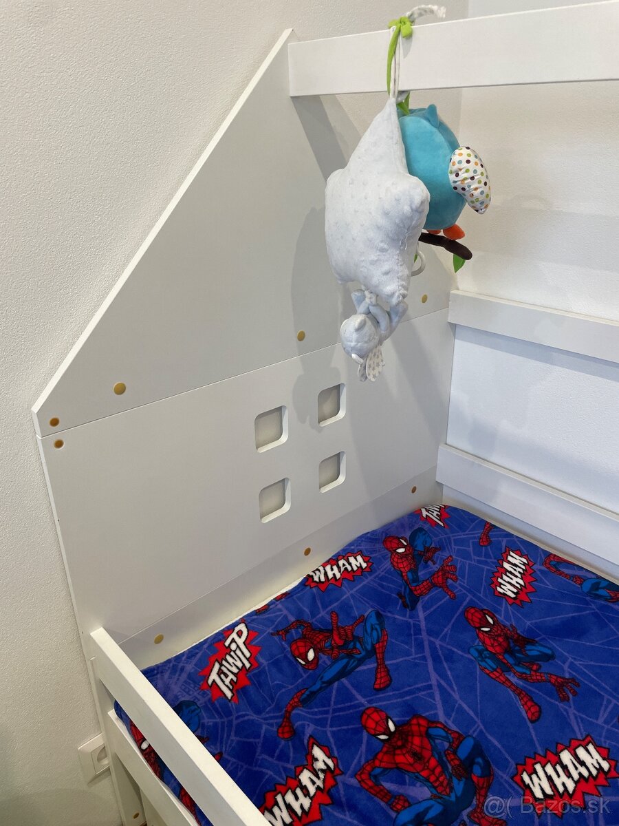 Domčeková posteľ s matracom - 4