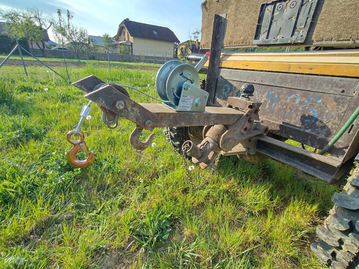 Malotraktor s motorom škoda 1203 - 4
