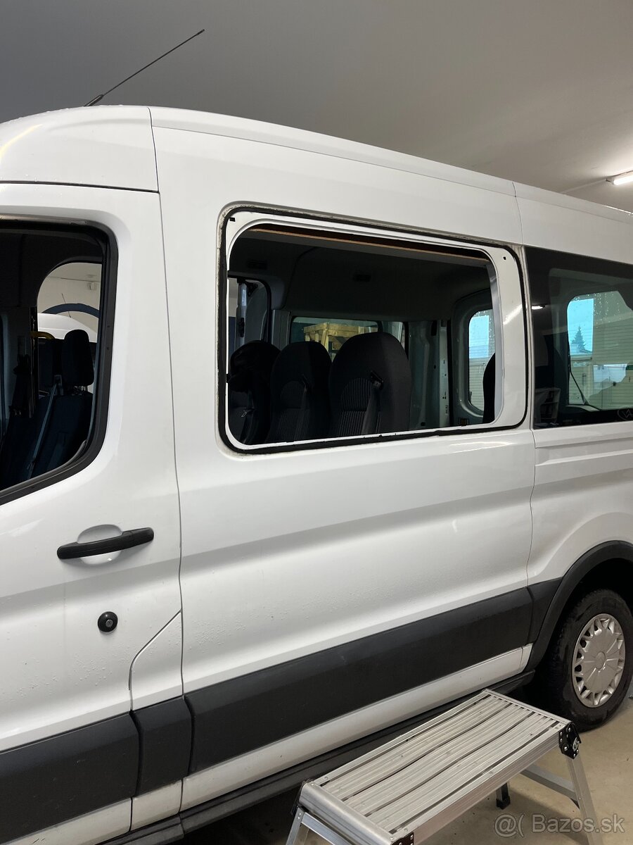 boční sklo ford transit levé - použité originál - 4