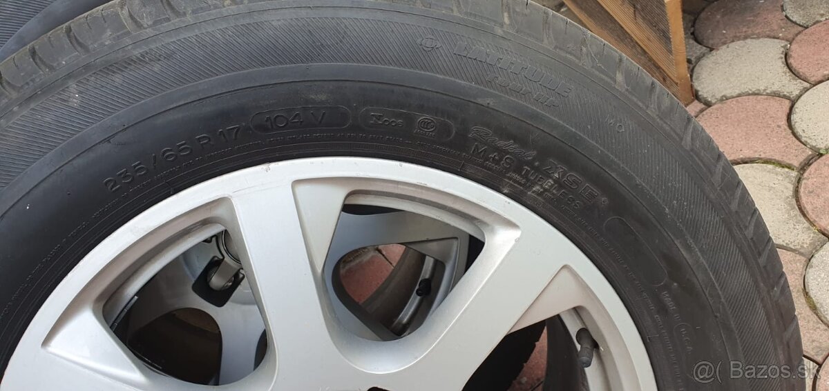Disky AUDI R17 + pneu 4x - 4