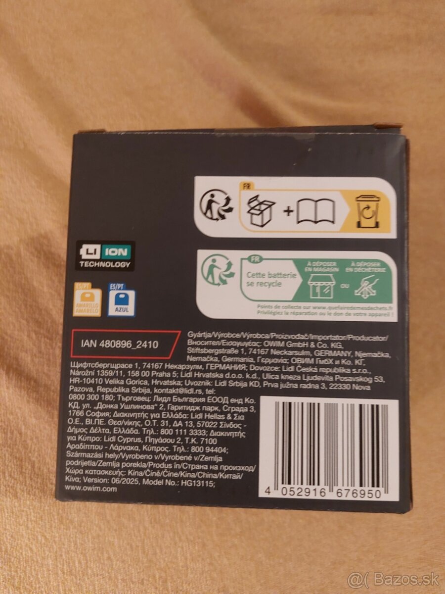 Nový Parkside Akumulátor 12 V/5 Ah PAPK 12 5.0 B2 - 4