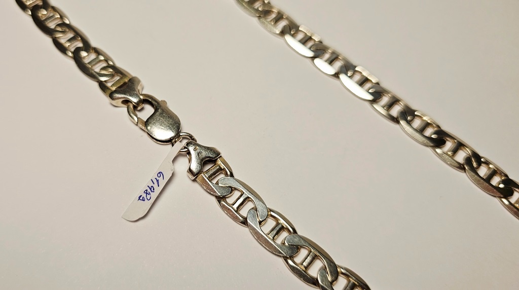 strieborná reťaz 62g - 4