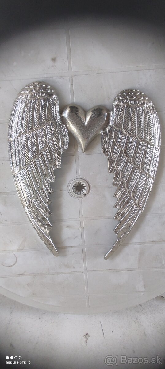 Nástenná dekorácia anjelské krídla - 4