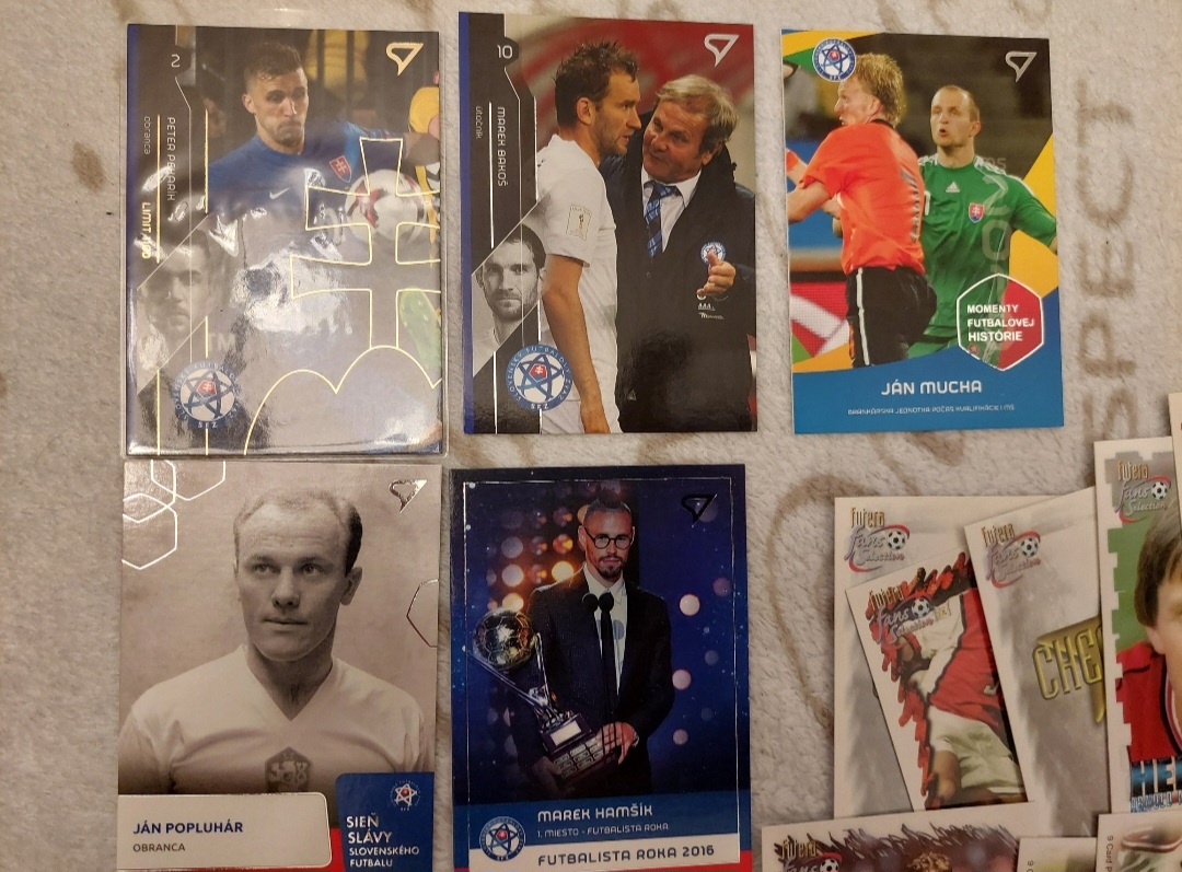 Futbalové karty, kartičky 110 ks - 4