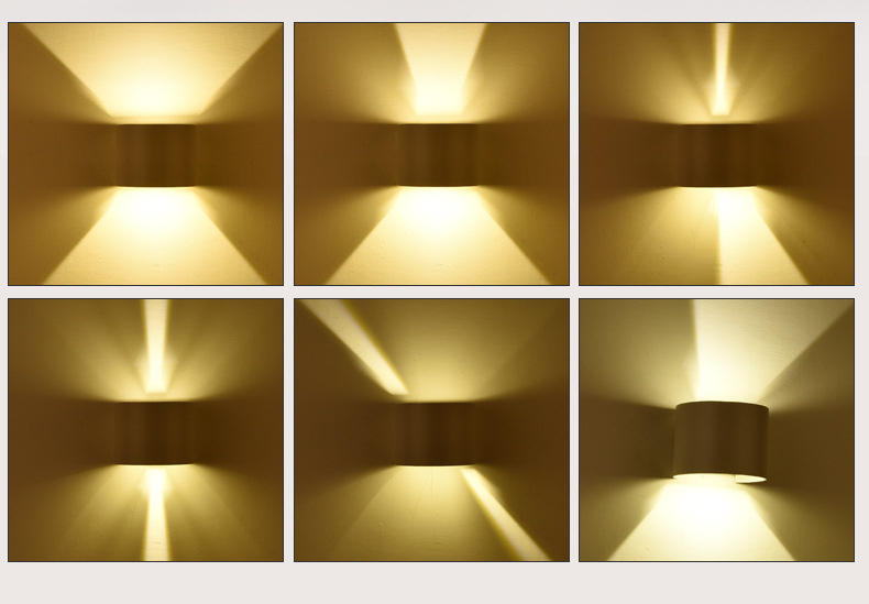 Polkruhová moderná lampa - 4