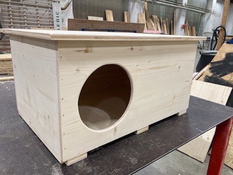 Klietka pre zajace, zajaca, domček pre mačku, zajaca - 4