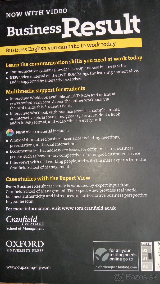 Ucebnica anglictiny s CD Business Result - 4