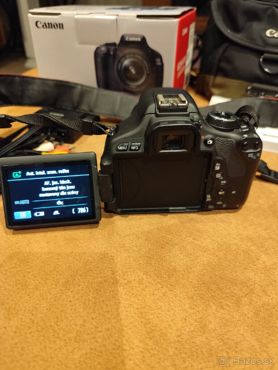 Canon EOS 600D KIT + príslušenstvo - 4
