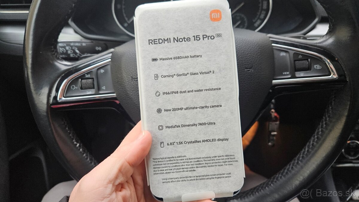 Redmi Note 15 Pro 5G 256GB - modrý, nový - 4