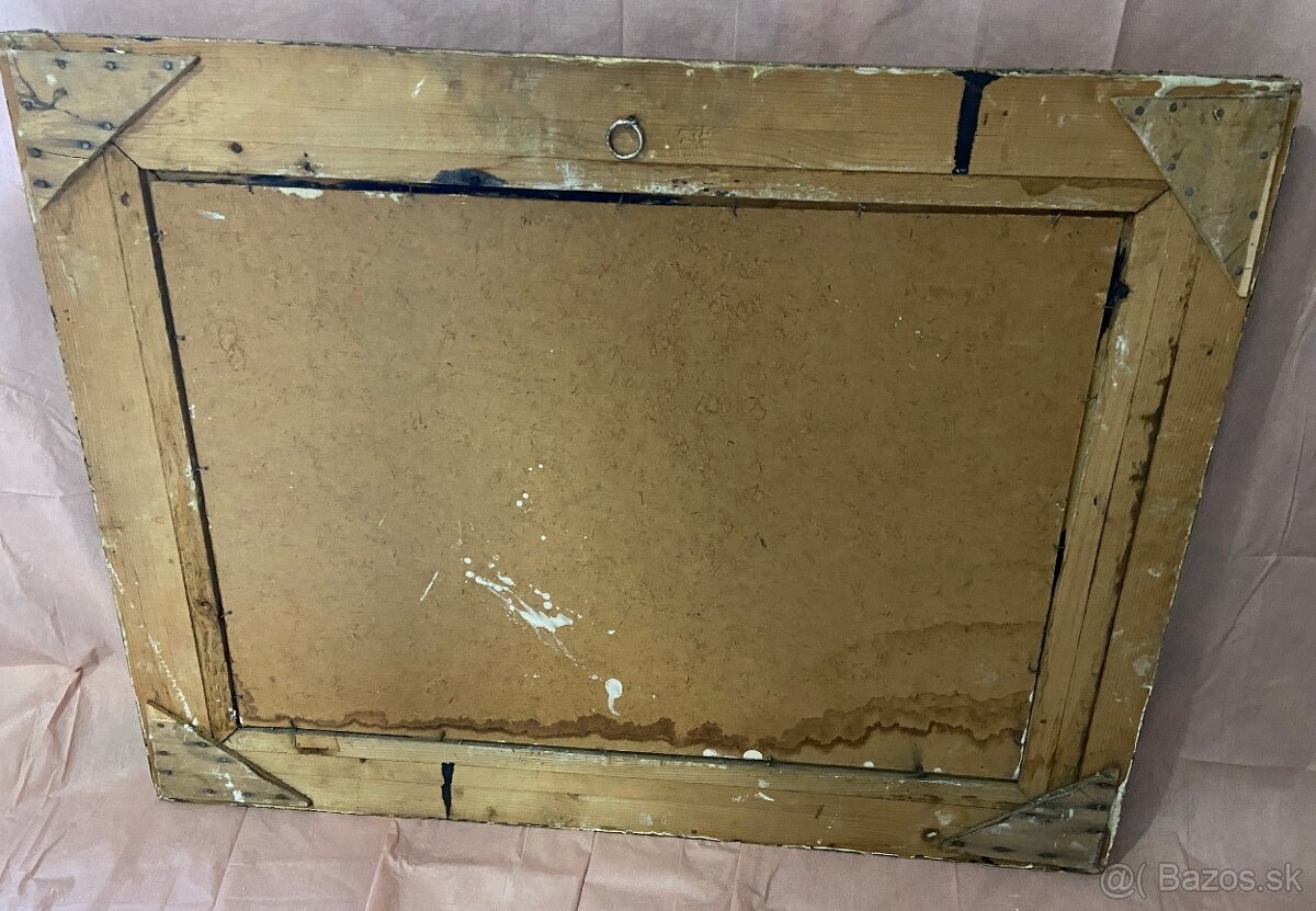 Maľovaný obraz, vlčie maky - 4