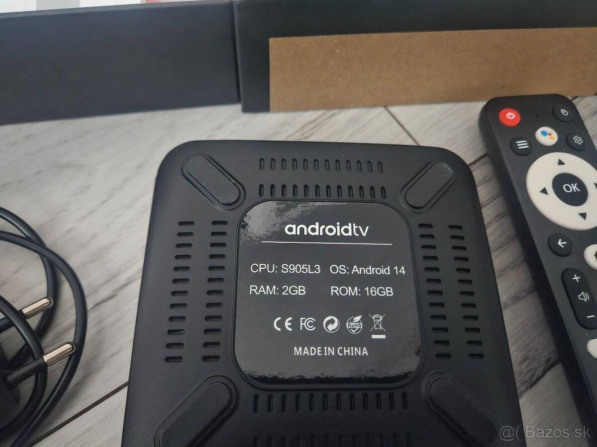 Android Set-Top Box 4K ULTRA HD - 4