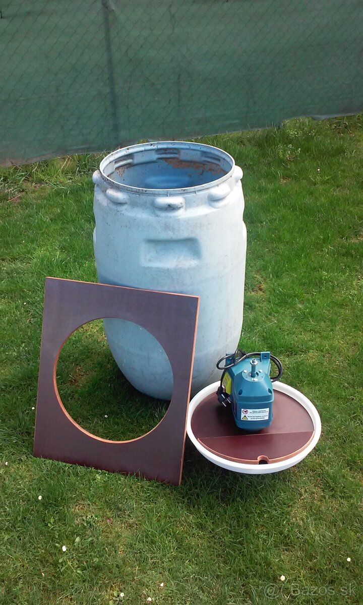 Šrotovník mlynček drvič na jablká elektrický na 220V - 4