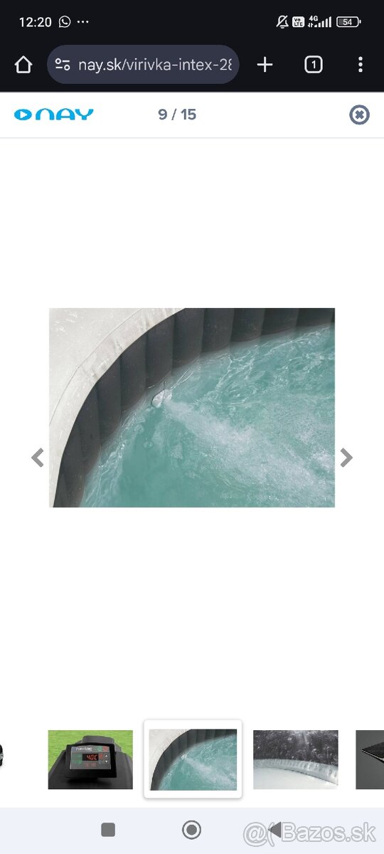 Vírivka Intex pre 6 osôb - 4