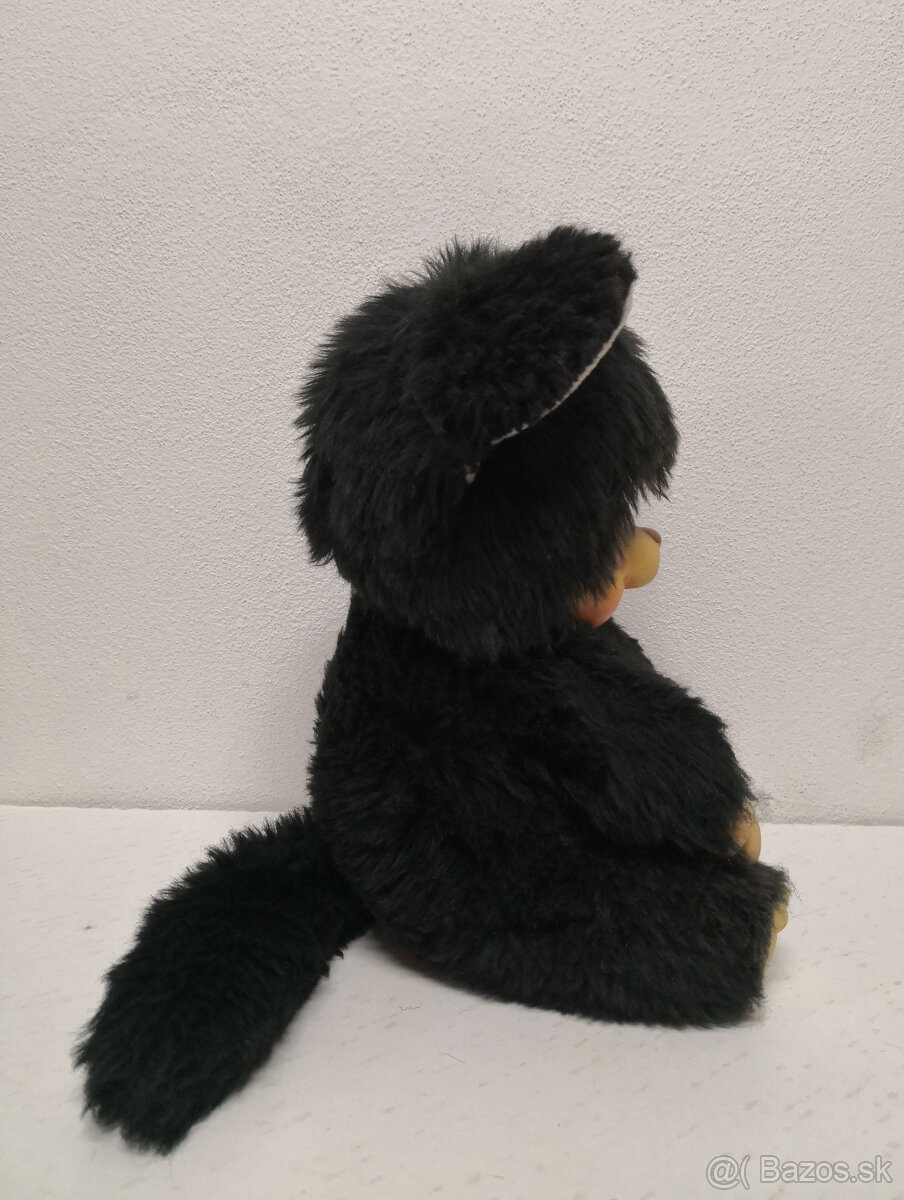 Retro mončiči XXL nyamy Felina čierna 35cm - 4