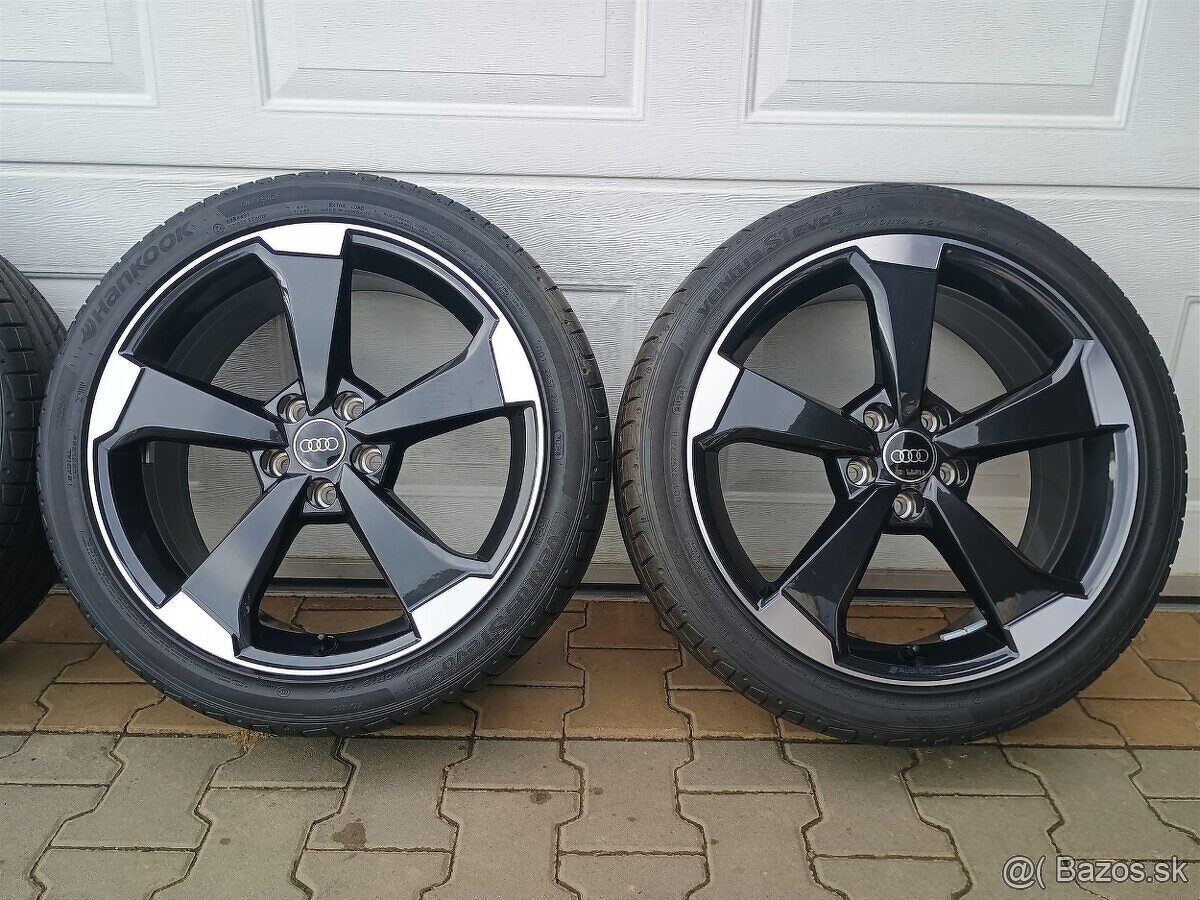 Orig. sada Audi, VW, Škoda, Seat 5x112 R19 + pneu 235/40 R19 - 4