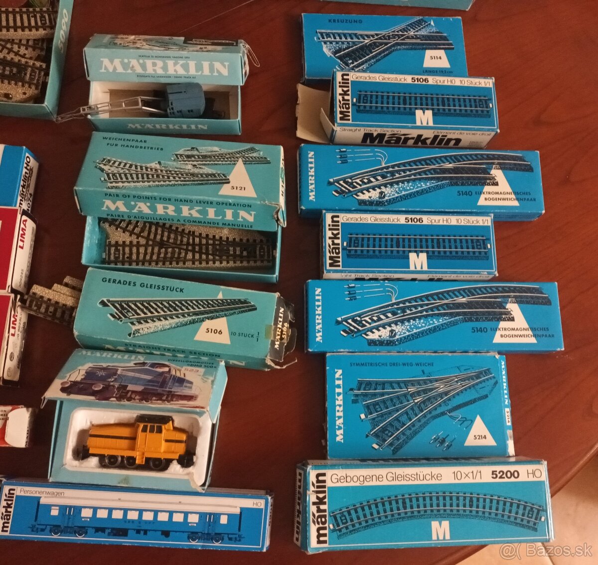 Märklin a Lima lokomotívy a koľajnice - 4