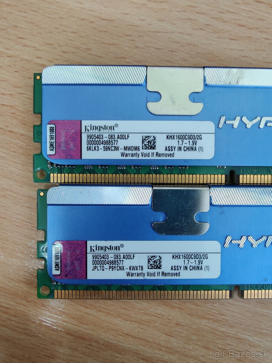 Rôzne DDR2 a DDR3 RAM - 4
