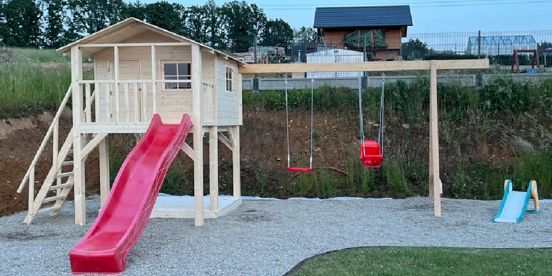 Detsky drevený domcek Junior s montážou a s dovozom - 4