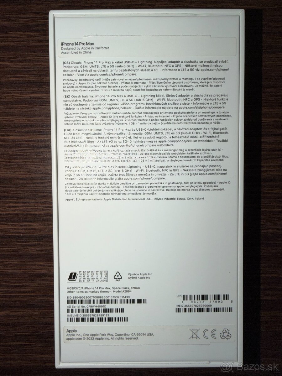 iPhone 14 Pro Max 128GB Space Black - 4