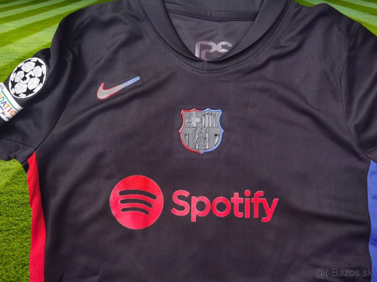 dres YAMAL č.19 FC Barcelona black 24/25 - 4